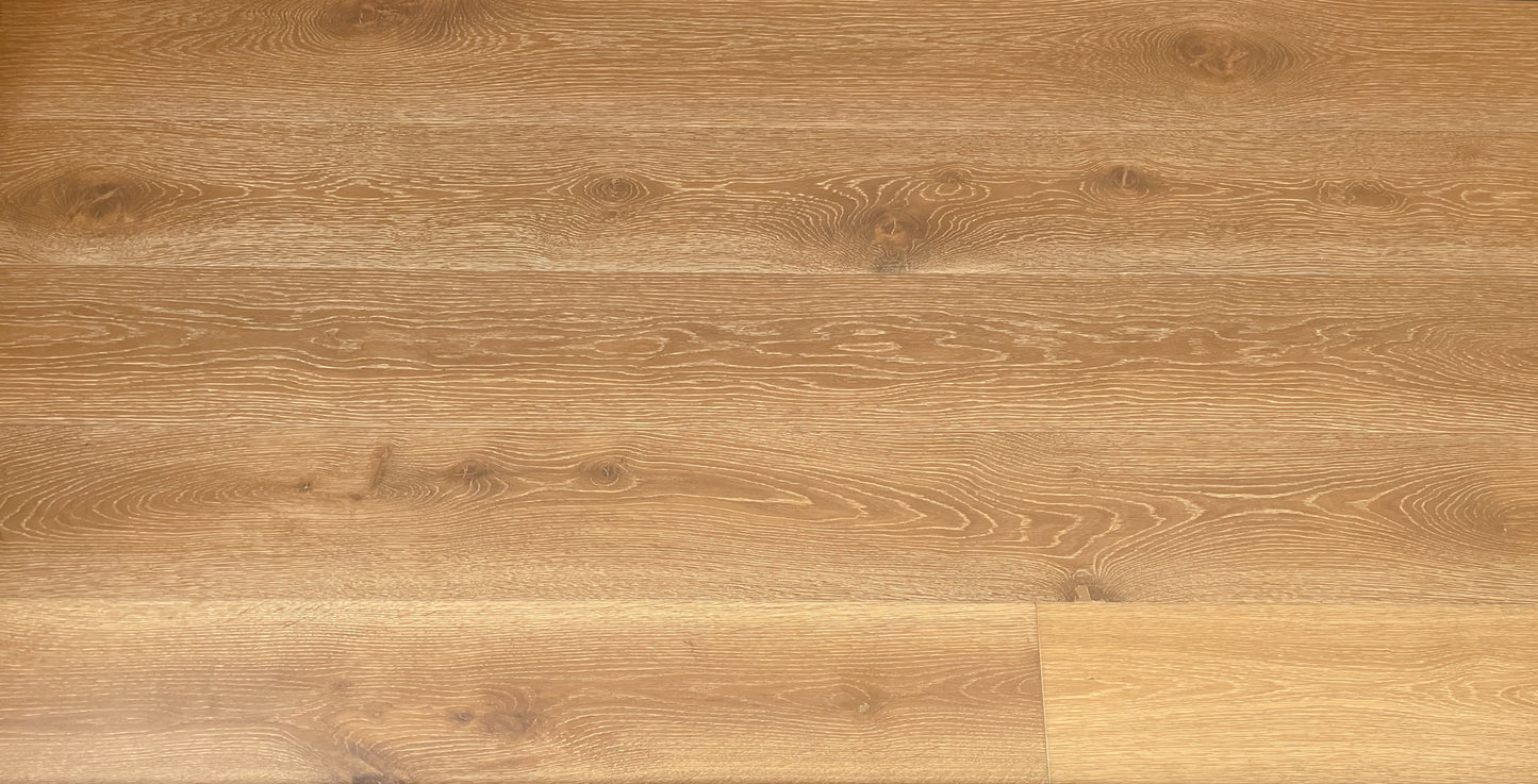 8.66" x 5/8" Engineered Euro Oak Malibu Stain Hardwood Flooring