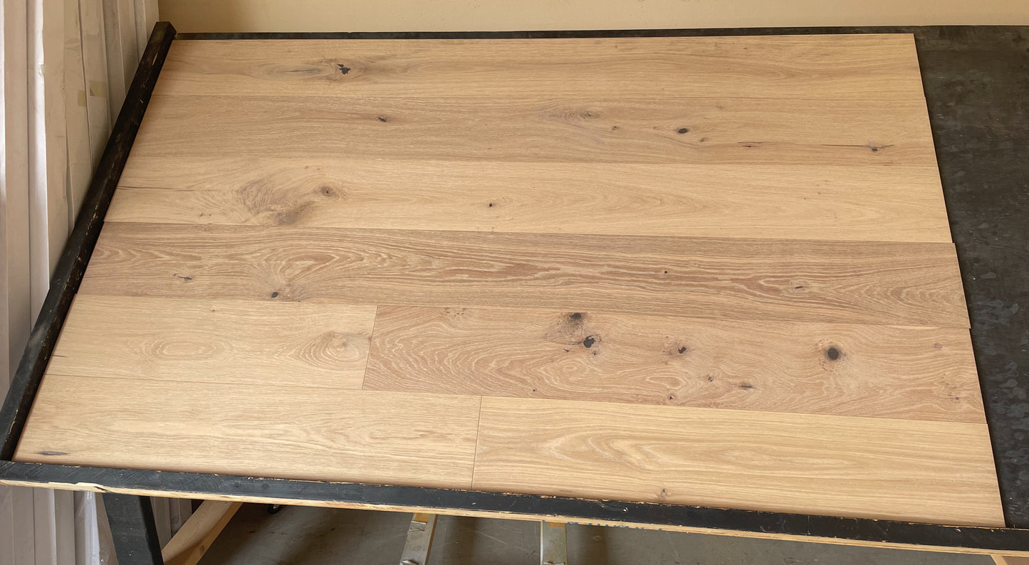 7 1/2" x 1/2" Engineered European Oak Ocean City Stain Hardwood Flooring