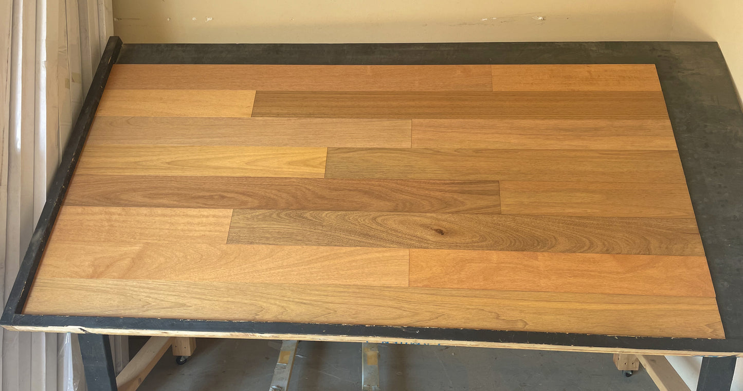 5 1/8" x 1/2" Engineered Brazilian Oak Natural Stain Hardwood Flooring