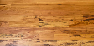 5" x 1/2" Engineered Tigerwood Wirebrushed Natural Stain Hardwood Flooring