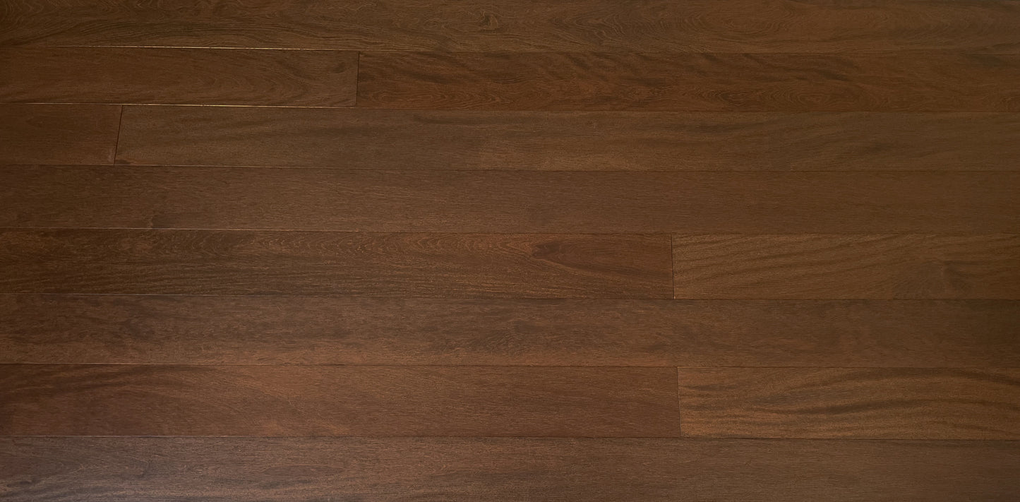 5" x 1/2" Engineered Peroba Brazilian Walnut Stain Hardwood Flooring