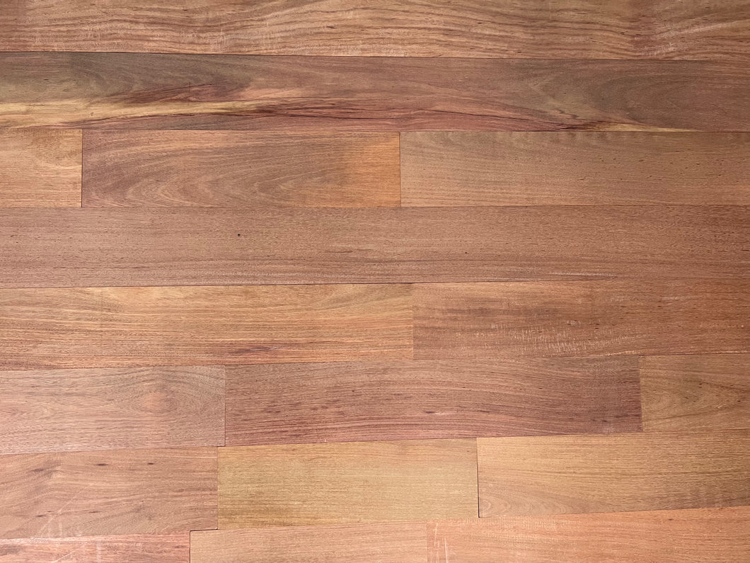 Solid Santos Mahogany Unfinished Hardwood Flooring