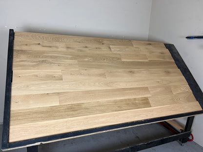 5" x 1/2" Engineered European White Oak Matte Natural Hardwood Flooring