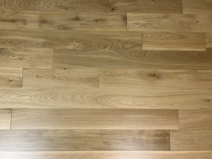 5" x 1/2" Engineered European White Oak Matte Natural Hardwood Flooring