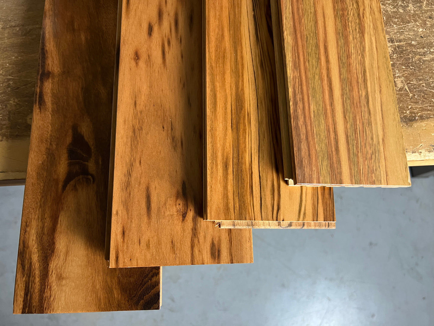 5" x 3/4" Brazilian Tigerwood Hardwood Flooring