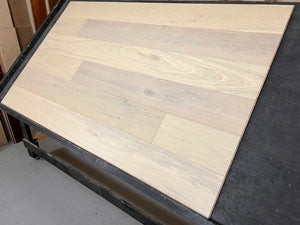 7 1/2" x 1/2" Engineered European White Oak Cologne Stain Hardwood Flooring