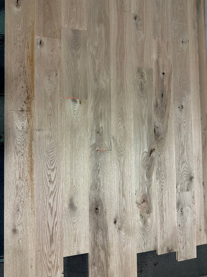 Unfinished White Oak Character Grade Hardwood Flooring