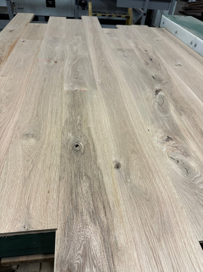 Unfinished White Oak Character Grade Hardwood Flooring