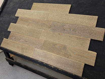 5" x 5/8" Engineered Oak Harvest Brown Stain Hardwood Flooring