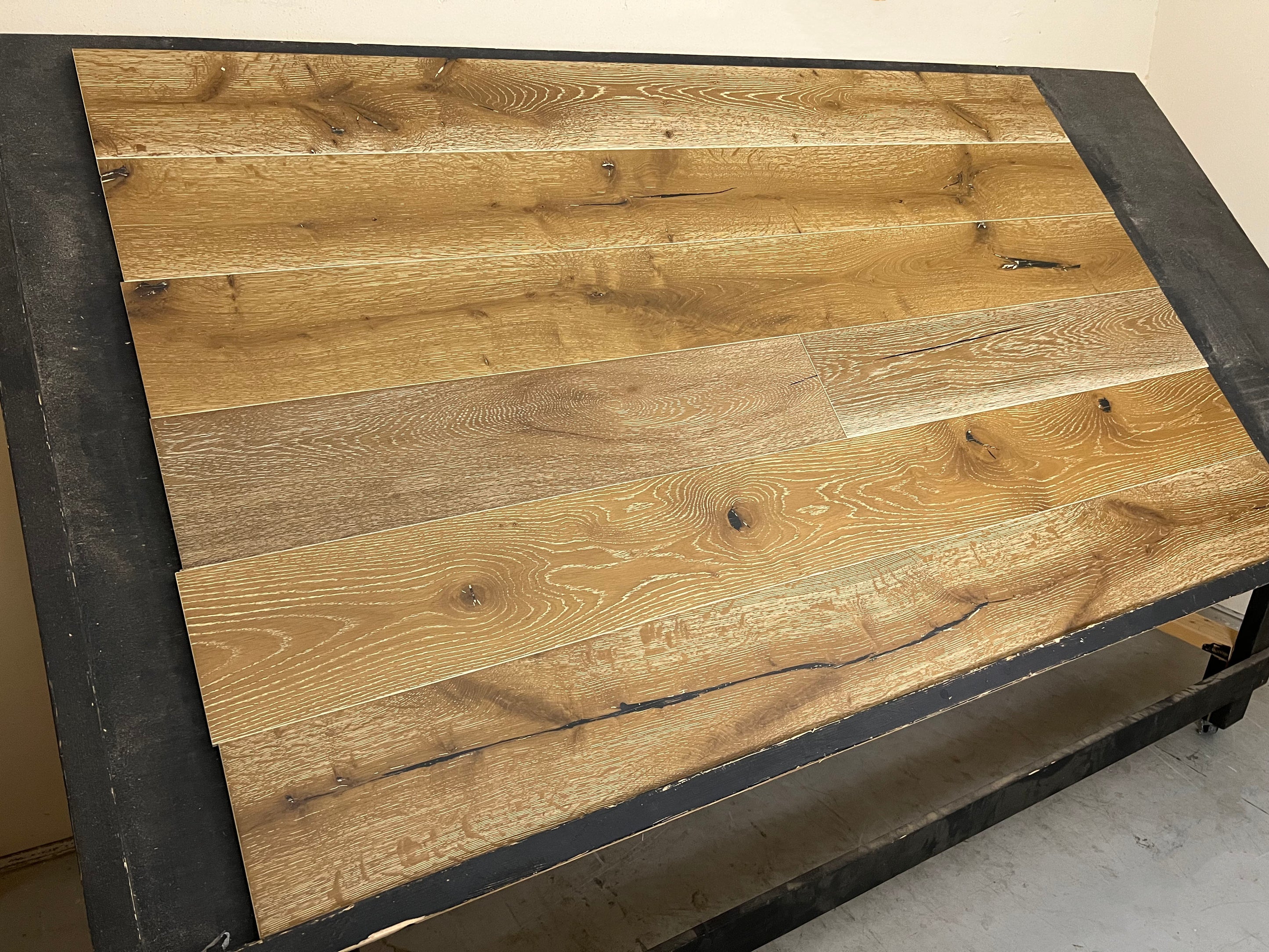 7.44" x 5/8" Engineered European Oak Clarksville Hardwood Flooring