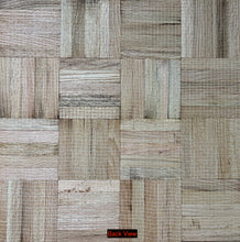 Load image into Gallery viewer, 19&quot; x 19&quot; x 5/16&quot; Solid Red Oak Unfinished 5-slat Parquet Hardwood Flooring
