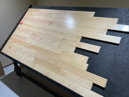 3 1/4" x 3/4" Solid Maple Select & Better Prefinished Hardwood Flooring