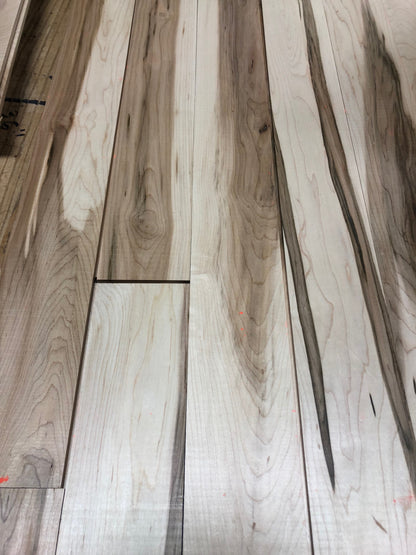 2 1/4" x 3/4" Unfinished Northern Hard Maple Solid Hardwood Flooring