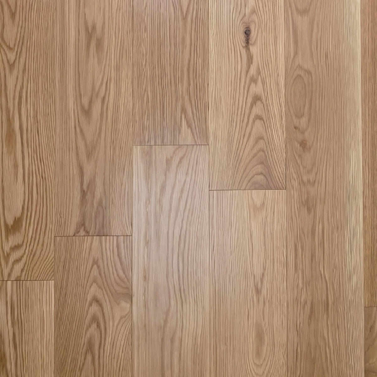 7" x 1/2" Engineered White Oak Natural Hardwood Flooring *Builder Grade*