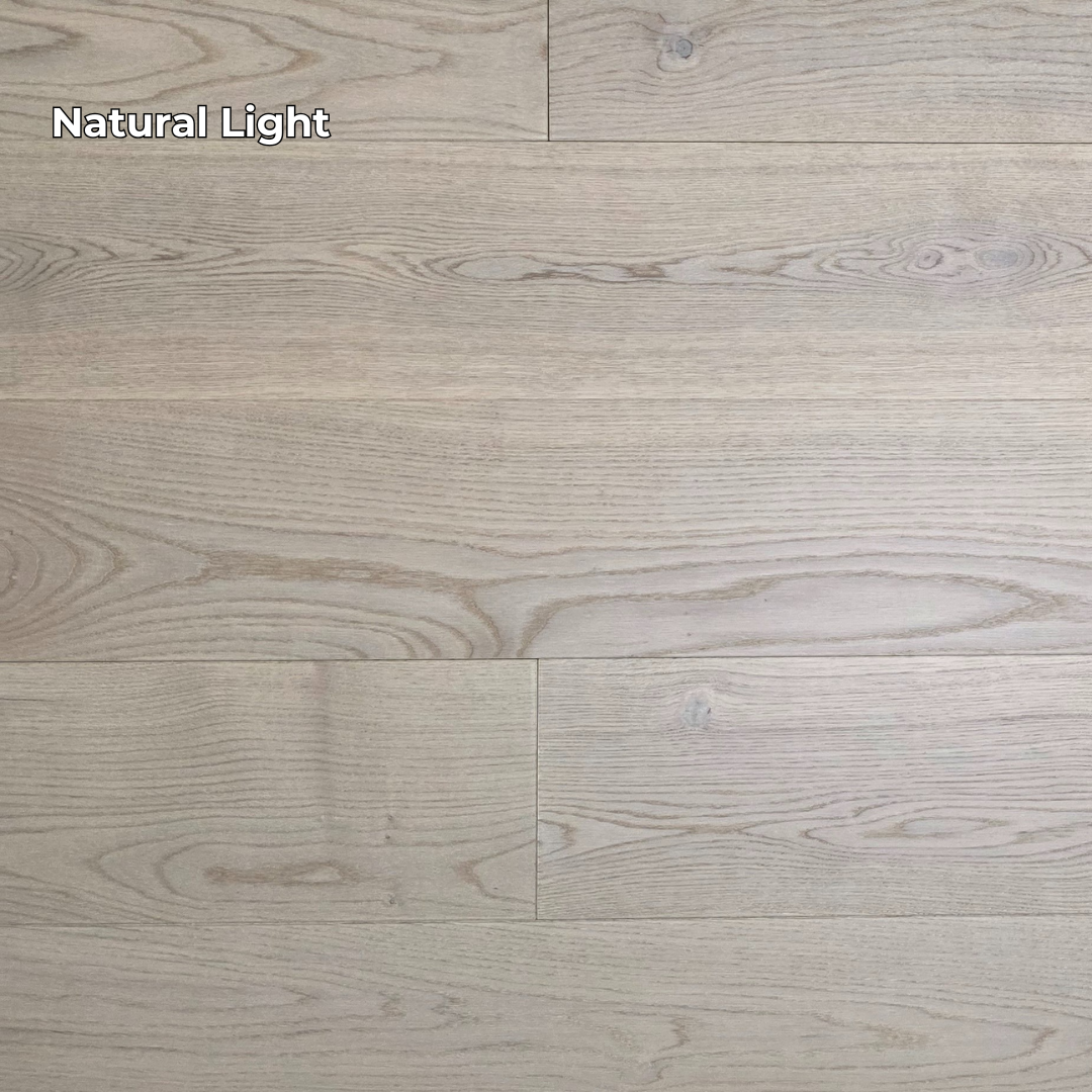 8 1/4" x 9/16" Engineered European Oak Crane Hardwood Flooring