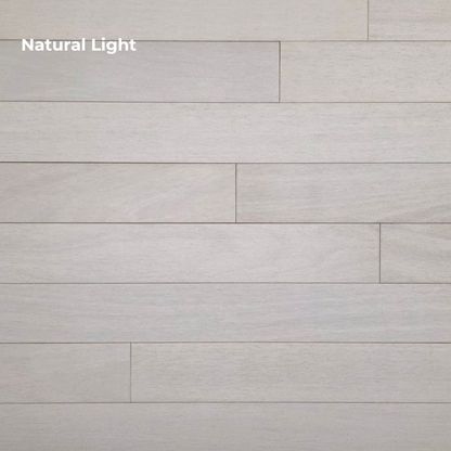 4" x 3/4" Solid Brazilian Oak Urso Hardwood Flooring Close up in natural lighting