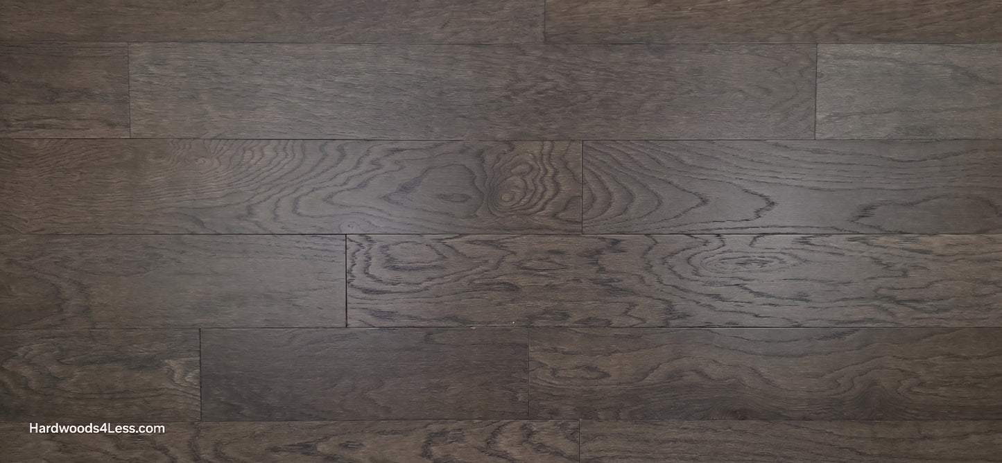 6 1/2" x 3/8" Engineered White Oak Nocturne Hardwood Flooring