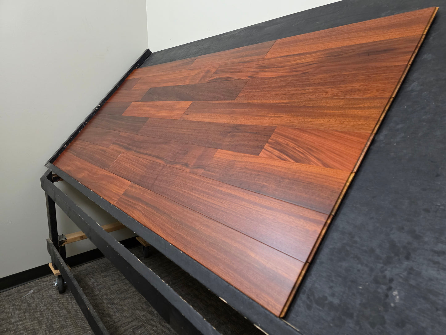 4 3/4" x 3/4" Solid Okan Ruby Hardwood Flooring