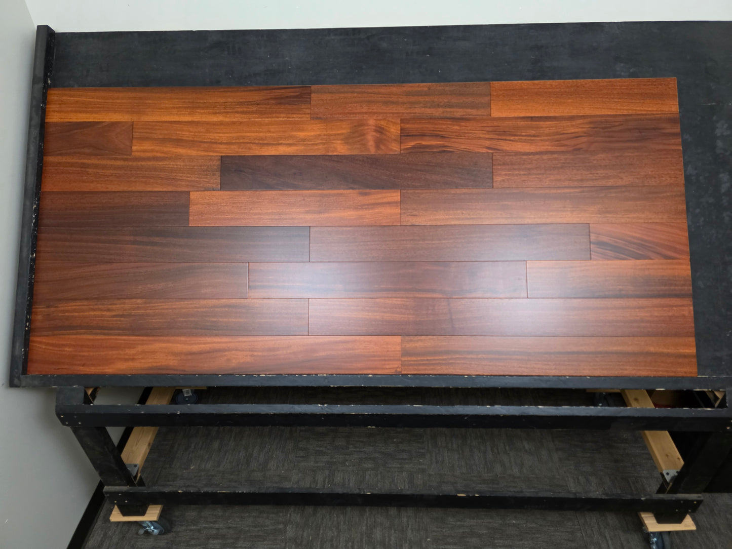 4 3/4" x 3/4" Solid Okan Ruby Hardwood Flooring