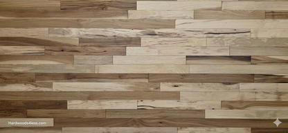 2 1/4" x 3/4" Hickory Natural Character Grade Hardwood Flooring