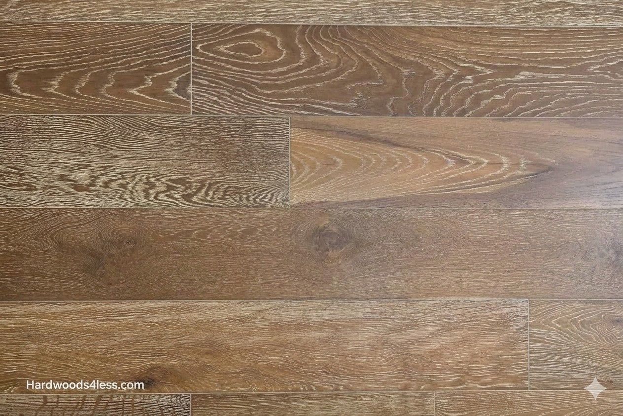 7 1/2" x 9/16" Engineered European Oak Hayling Hardwood Flooring