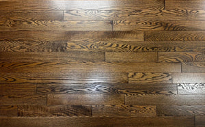 3 1/4" x 3/4" Prefinished Red Oak Cognac Stain Hardwood Flooring