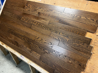 3 1/4" x 3/4" Prefinished Red Oak Cognac Stain Hardwood Flooring