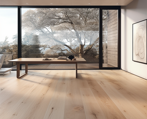 9.45" x 3/4" Engineered Euro Oak Niagara Stain Hardwood Flooring