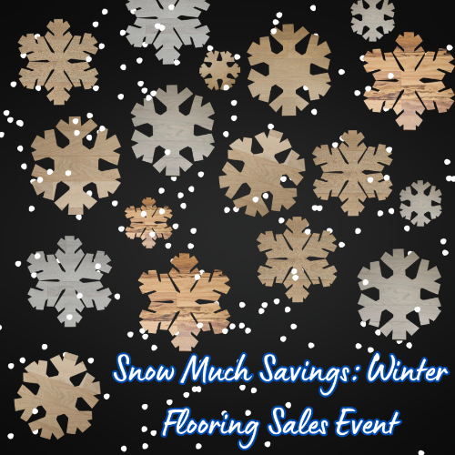 Snow much savings: Winter flooring event