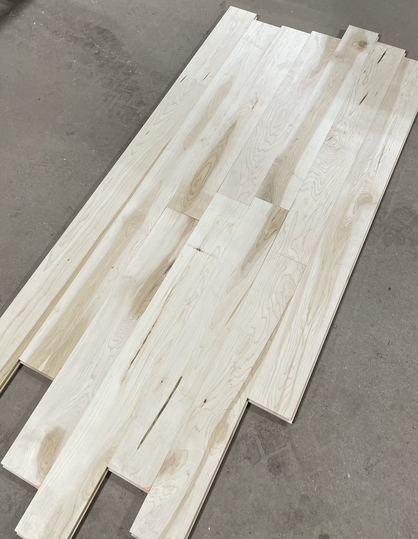 4" x 3/4" Unfinished Northern Hard Maple 2nd & Better Hardwood Flooring