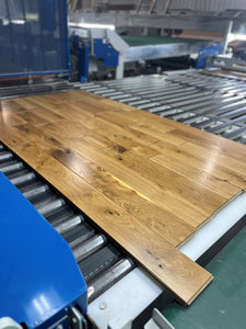 5" x 3/4" Solid Prefinished White Oak Barnwood Cabin Grade Flooring