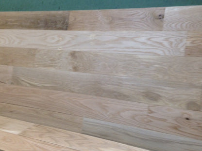 Unfinished White Oak Character Grade Hardwood Flooring