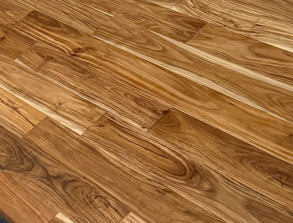 4 3/4" x 9/16"  Engineered Acacia Natural Hand-Scraped Hardwood Flooring