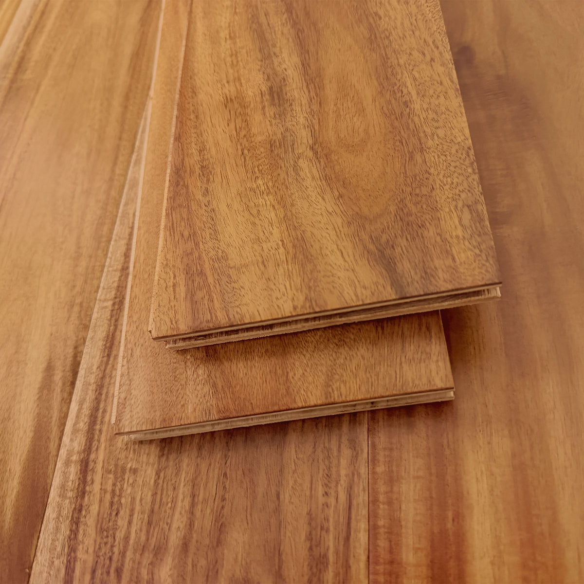 4 3/4" x 9/16"  Engineered Acacia Natural Hand-Scraped Hardwood Flooring