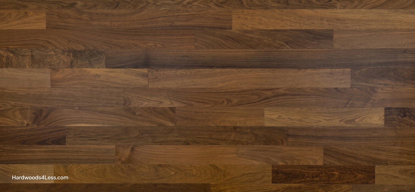 3 1/4" x 3/8" Engineered Brazilian Walnut (Ipe) Natural Hardwood Flooring