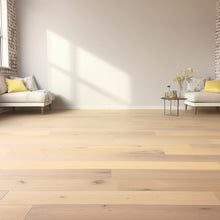Load image into Gallery viewer, 7 1/2&quot; x 1/2&quot; Engineered European White Oak Cologne Stain Hardwood Flooring
