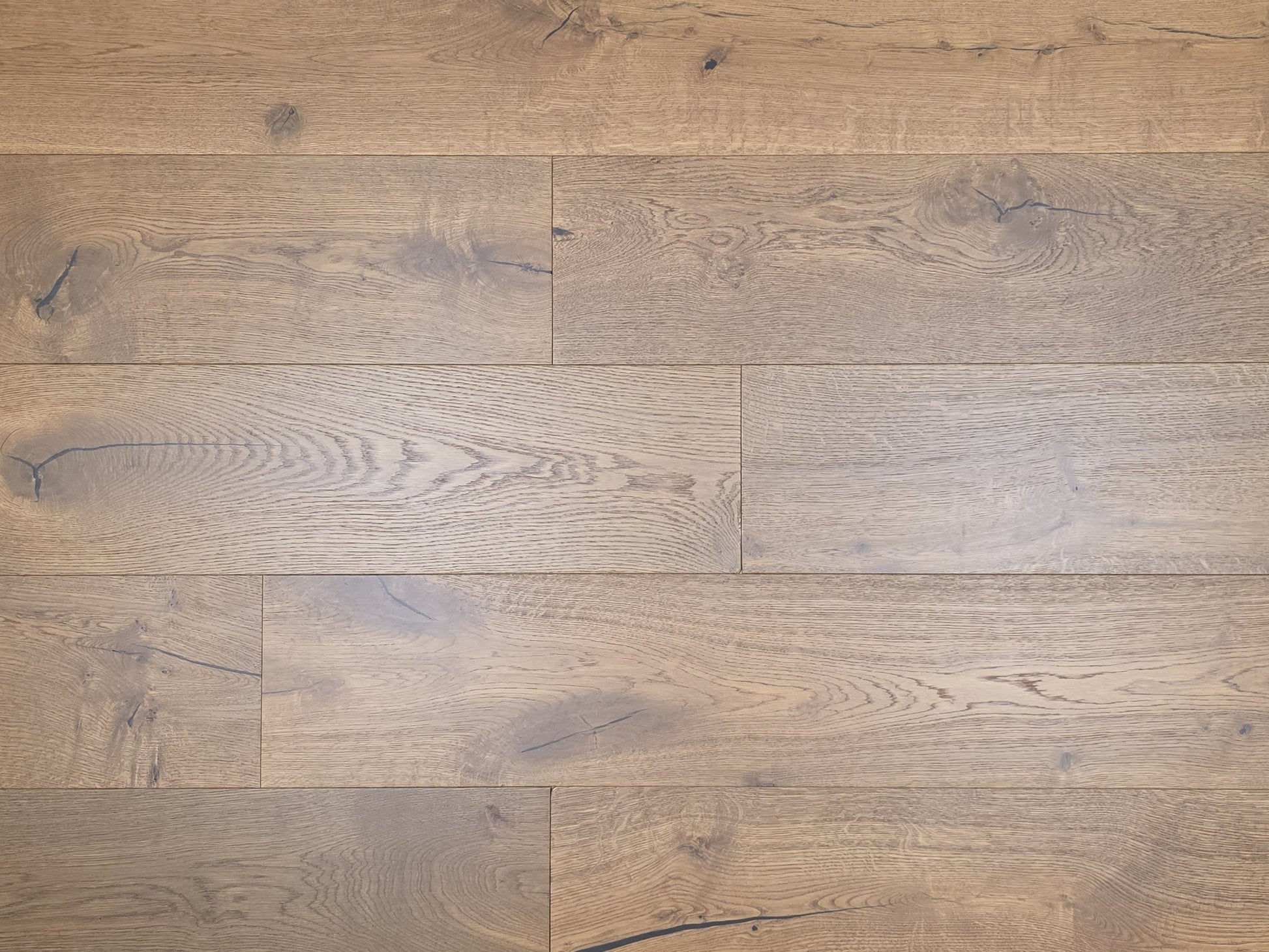 Engineered European Oak Beamline Hardwood Flooring closeup
