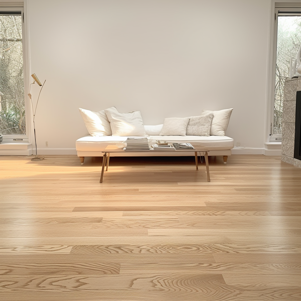 5" x 1/2" Engineered Natural Red Oak Hardwood Flooring