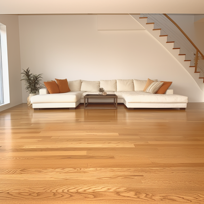 5" x 3/4" Solid Red Oak Golden Oak Hardwood Flooring