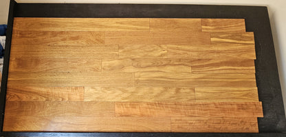 5" x 3/4" Prefinished Solid Golden Teak Hardwood Flooring