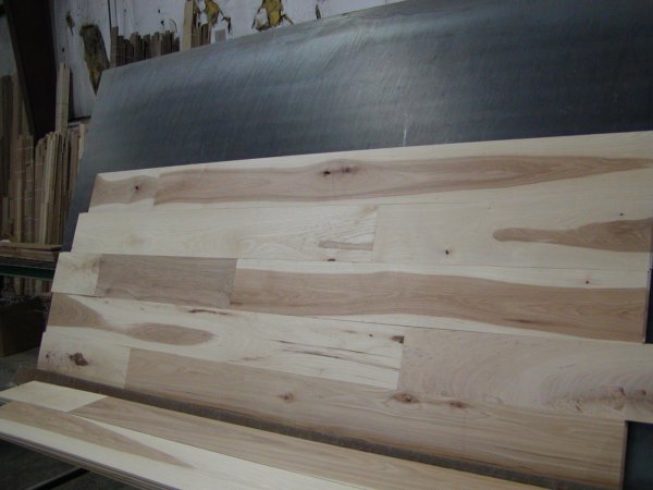 Unfinished Hickory Euro Character Grade Hardwood Flooring