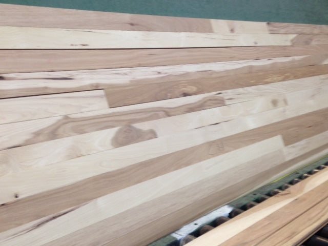 Unfinished Hickory #1 Common Grade Hardwood Flooring - Call for Pricing!