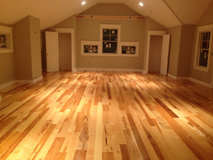 Unfinished Hickory #1 Common Grade Hardwood Flooring - Call for Pricing!