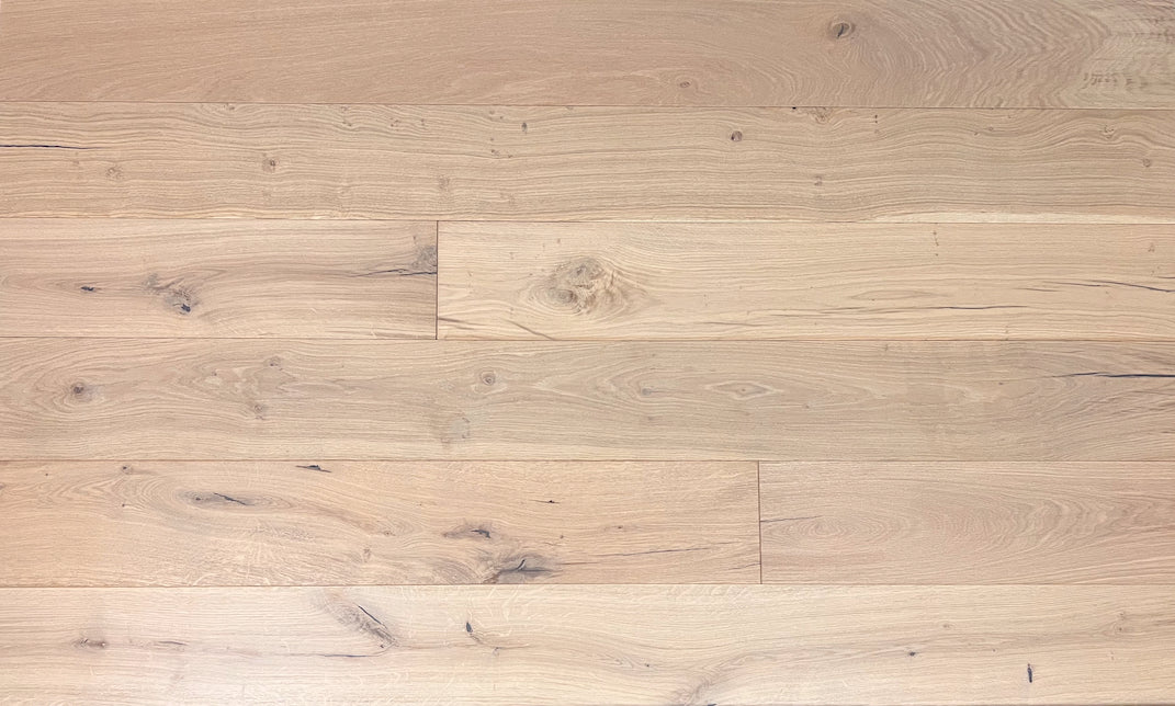 7 1/2" x 9/16" Engineered European White Oak Rivera Hardwood Flooring