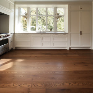 7 1/2" x 1/2" Engineered European White Oak Lisbon Stain Hardwood Flooring