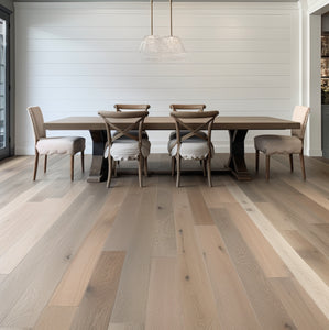 5" x 3/8" Engineered European Oak Sandstone Stain Hardwood Flooring