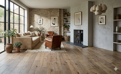 7 1/2" x 5/8" Engineered European White Oak Lagavulin Hardwood Flooring