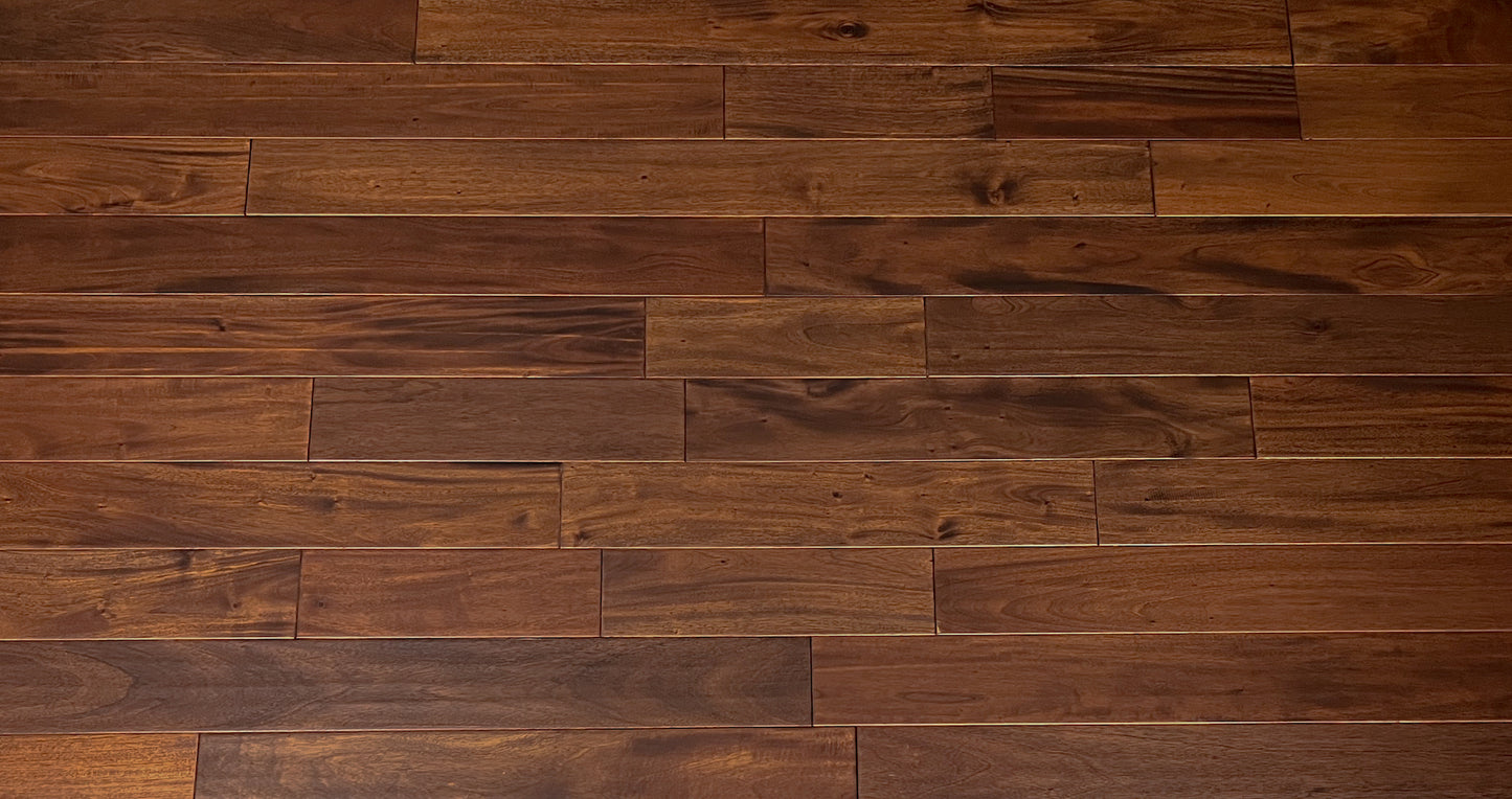 4 1/3" x 5/8" Solid Mahogany Woodlands Hardwood Flooring