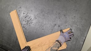 video of our Modernized engineered flooring being put together. 