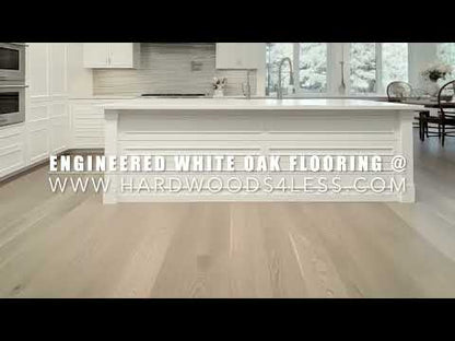 7 1/2" x 3/8" Engineered White Oak Amore Hardwood Flooring